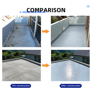 Pintura Impermeable de Aplicación Manual, Secado Rápido, Resistente <span class=keywords><strong>a</strong></span> las Grietas, Revestimiento Impermeable de <span class=keywords><strong>Poliurea</strong></span> para Interiores y Exteriores - Product Image 2