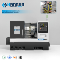 HANSUN - Máquina CNC Automática de Alta Precisión, Horizontal, de 2 Ejes, Hidráulica, Programable, Digital, de 10 Pulgadas, para Trabajo Pesado