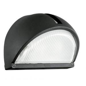 Lampada da Parete per Esterni ONJA NERA H. 15.5CM - 1X40W E27 IP44 - Product Image 1