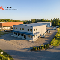 Almacén de Estructura de Acero Ligero Prefabricado, Almacén Frigorífico Prefabricado