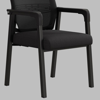 Chaises de bureau respirantes à accoudoirs, fourniture directe d'usine, pour la maison, le bureau et les salles de conférence