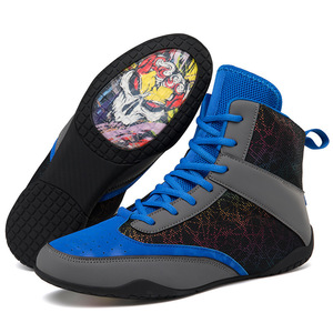Zapatos <span class=keywords><strong>de</strong></span> <span class=keywords><strong>Boxeo</strong></span> para Hombre y <span class=keywords><strong>Mujer</strong></span>, Antideslizantes, Ligeros, Transpirables, con Soporte, Logotipo Personalizado - Product Image 3