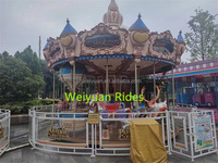 Carnaval Funfair Playground Premium Kids Carrousel Ride à vendre Équipement de parc d'attractions pour enfants