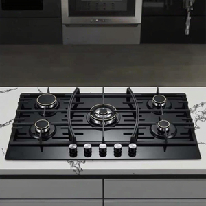 Nhà máy OEM/ODM được xây dựng trong 5 đầu đốt bếp Bếp gas/nấu ăn gas cooktops thủy tinh 90cm gas HOB nhà bếp - Product Image 6