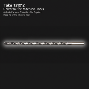 Ttake Ta1012 Universal Carbide <b>Drill</b> Bit 4 <b>Guide</b> Pads Nano TiAlN Coated Deep Hole Drilling Machine Tool - Product Image 3
