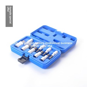 Jeu de douilles à cliquet professionnel pour réparation automobile, 10 pièces, type H, finition brillante - Product Image 2