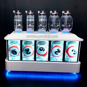 High Quality PICK 5 Lottery Machine With Multi-cylinder Air Blowing Machine