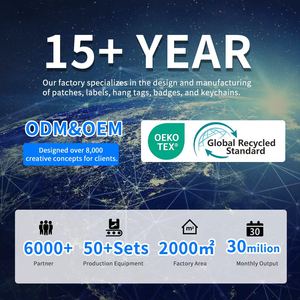 Llavero Bordado al por Mayor con Logotipo de Doble Cara, Llavero Tejido Colorido, Etiqueta Bordada para Llaves - Product Image 6