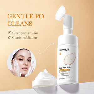 Espuma Limpiadora Facial BIOAQUA de Arroz, Limpiador Facial Natural y Orgánico con Cepillo para Control de Grasa y Blanqueamiento con Vitamina C - Product Image 2