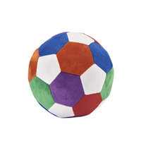 Coussin en peluche ballon de sport - Simulation 3D Football Basketball - Jouet brodé en polyester avec rembourrage en coton PP pour chambre de garçon