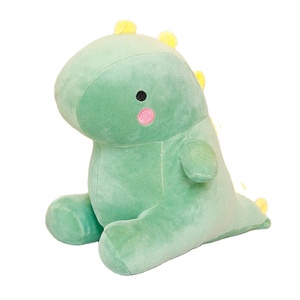 Adorable Peluche de Dinosaurio, Tela Elástica Suave, con Memoria, Tonos Pastel Cálidos, Regalo <span class=keywords><strong>para</strong></span> Niños y Niñas - Product Image 1