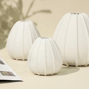 YBH nordique élégant mat <span class=keywords><strong>moderne</strong></span> Vase en céramique décoration de la maison de haute qualité Vase en porcelaine écologique Art déco pour table - Product Image 5