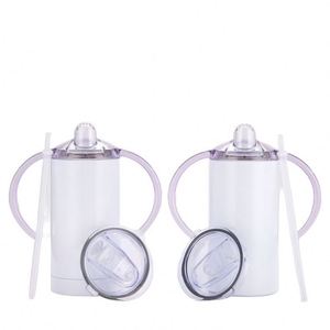 Gobelet isotherme à double paroi en acier inoxydable de 12 oz avec poignées pour bébé - Performance thermique de 6 à 12 heures - Utilisation à froid et à chaud - Product Image 3