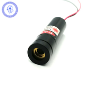 Module laser 3-5V 50mW 650nm D10mm 12mm : Ligne rouge focalisable pour applications précises