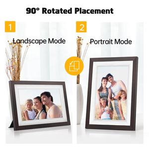 Diseño Delgado Lcd Marco de fotos de 10 pulgadas Álbum de <span class=keywords><strong>video</strong></span> de fotos digital Reproductor de publicidad Wifi de 10,1 pulgadas - Product Image 6