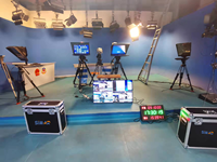 Simar Teleprompter Nirkabel 24-Inci dengan Fitur Self-Reversing untuk Siaran Profesional dan Studio