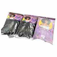 Cheveux synthétiques souples de 12 pouces, style Afro Kinky Bulk, pour tresses Afro Twist, cheveux noirs pour crochet, tresses africaines Box Braids Afro Kinky pour torsades
