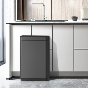 Bathroom Kitchen Stainless Steel Smart Sensor Trash Bin Automatic Waste Can