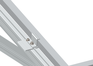 Système de montage solaire ARTSIGN U-Trough, support PV en aluminium pour installation sur toit plat - Product Image 3