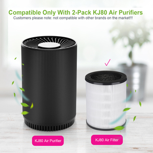 EMC chứng nhận nhà máy lọc không khí với bộ lọc HEPA điện máy tính để bàn làm mát không khí vật liệu nhựa EU chúng tôi cắm - Product Image 5