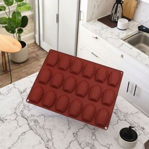 Geometric Shaped Silicone <b>Cake</b> <b>Mold</b> Madeleine Baking Mould DIY Bakeware Pan Kitchen Accessories for Biscuit Moulding - Product Image 6