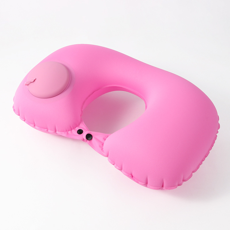 Gonflable en soie de lait rose