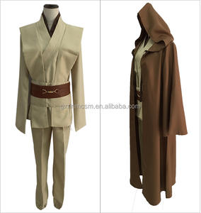 Costumes d'Halloween lisses pour enfants et adultes, ensemble complet <span class=keywords><strong>Star</strong></span>-<span class=keywords><strong>wars</strong></span>, cape de chevalier <span class=keywords><strong>Jedi</strong></span>, costume de cosplay Anakin Skywalker, vente en gros - Product Image 3