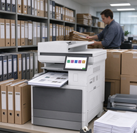 E82650z E82660z E82670z Mesin Fotokopi Laser Monokrom A3 Resolusi 1200 X 1200 USB Pencetakan Kantor