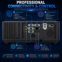 Projecteur laser DLP OEM ODM 8500 lumens pour l'intégration de systèmes audiovisuels commerciaux