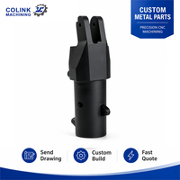 Composants usinés CNC, connecteur de fourche de précision, OEM ODM pour composants de robotique, usinage CNC, service de fabrication de pièces CNC