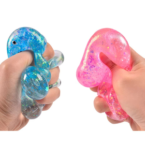 Fidget <b>Bear</b> Toy Squishys Glitter Gummy <b>Bear</b> Small <b>Cute</b> Animal Anti Stress Fidget Splat Decompressions Vent Squeeze Toy - Product Image 2