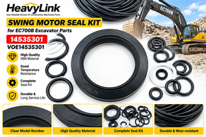 EC700B <b>Swing</b> Motor Seal Kit 14535301 Excavator Spare Parts NBR Rubber Seal Ring <b>Set</b> for Construction Machinery - Product Image 1