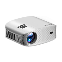 Projecteur portable intelligent Flixtone D8W résolution Full HD native 1080P prise en charge 4K projecteur vidéo de cinéma maison