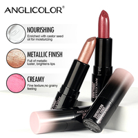 Kit de Rouge à Lèvres Nacré Marque Blanche, Longue Tenue, Imperméable, Gloss Vegan, Crayon à Lèvres, Coffret Cadeau Maquillage Nude