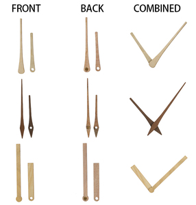 Pièces d'<span class=keywords><strong>horloge</strong></span> en bois uniques Design personnalisé Bras d'<span class=keywords><strong>horloge</strong></span> en bois Pointeurs Aiguilles Aiguilles <span class=keywords><strong>Horloge</strong></span> Mains - Product Image 3