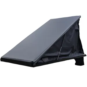 2024 New 34'' Single Roof Top Tent Triangle Small Light Car Rooftop Tents Offroad Outdoor Camping Waterproof Awning