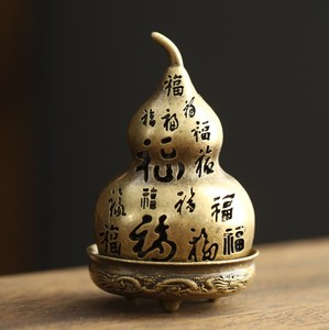 Brûleur d'encens chinois en métal en forme de coquille de lotus pour encens en cendres de bois de santal, poire d'oie et camel - Product Image 3