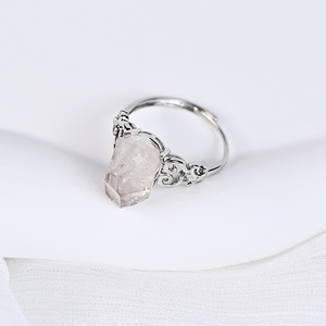 Бриллиантовое кольцо с натуральным драгоценным камнем - Product Image 2