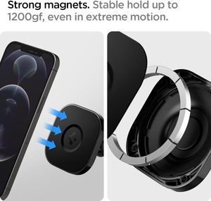 Soporte Giratorio para Coche <span class=keywords><strong>Spigen</strong></span> OneTap, Diseñado para Modelos 15/14/13/<span class=keywords><strong>12</strong></span> (Montaje en el Tablero), Resistente al Agua - Product Image 4