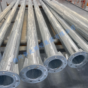 Poste <span class=keywords><strong>de</strong></span> Luz HUATAI <span class=keywords><strong>de</strong></span> Acero Galvanizado en Caliente <span class=keywords><strong>de</strong></span> Alta Calidad para Alumbrado Público, 5m 6m 7m 8m 9m 10m 11m 12m - Product Image 4