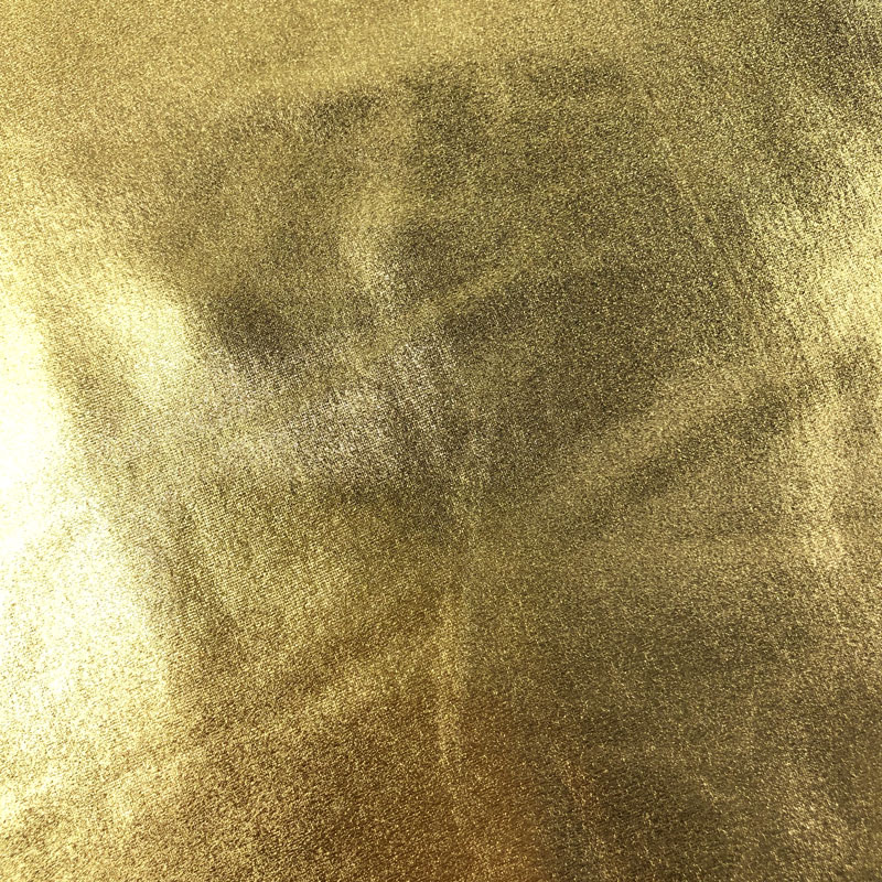 Спортивные леггинсы из нейлона и спандекса с принтом из фольги