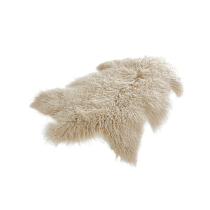 Tapis en fourrure de mouton mongol, couverture de canapé en <span class=keywords><strong>laine</strong></span> <span class=keywords><strong>bouclée</strong></span> longue et moelleuse, tapis d'appoint en peau de mouton tibétain - Product Image 4