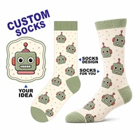 Chaussettes de football personnalisées à 200 aiguilles en tricot fin pour marques sportives et détaillants (Marque privée)