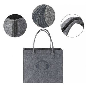 Vente en gros de sac à main en feutre sac de rangement bonne qualité Offre Spéciale nouveau design solution de rangement de voyage sac à provisions en feutre - Product Image 3