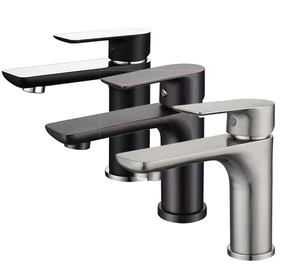 <span class=keywords><strong>Robinet</strong></span> de lavabo de salle de bain en laiton de haute qualité mélangeur chaud et froid <span class=keywords><strong>robinet</strong></span> d'<span class=keywords><strong>eau</strong></span> articles sanitaires <span class=keywords><strong>robinet</strong></span> de lavabo à poignée unique - Product Image 2