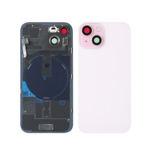 เคสโทรศัพท์มือถือแบบเต็มตัวสำหรับ iPhone 15 พร้อมฝาหลังแบตเตอรี่แบบยืดหยุ่นสำหรับ iPhone 16 15 14 13 12 11 Pro Max XS XR Series - Product Image 1