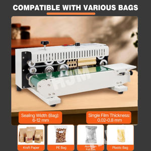 <span class=keywords><strong>เครื่อง</strong></span><span class=keywords><strong>ซีล</strong></span>เส้นวงล้อหมึกแนวนอนแบบ FR-900สำหรับถุงพลาสติกกว้าง6-12มม. - Product Image 6