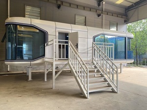 كبسولة مساحة خصوصية فاخرة مع تحكم ذكي وتهوية كبسولة مساحة حديثة لصالة المطار/صالة الألعاب الرياضية/التخييم - Product Image 2