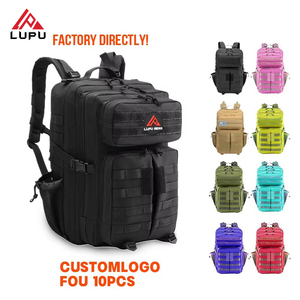 Lupu Tactical Backpack 45L Waterproof Oxford <b>Outdoor</b> Hiking Camping Multi Functional Backpack - Product Image 1