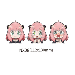 3D 翻转效果全息幻觉运动卡片漂白动漫光栅 PET 贴纸用于节日装饰 - Product Image 4